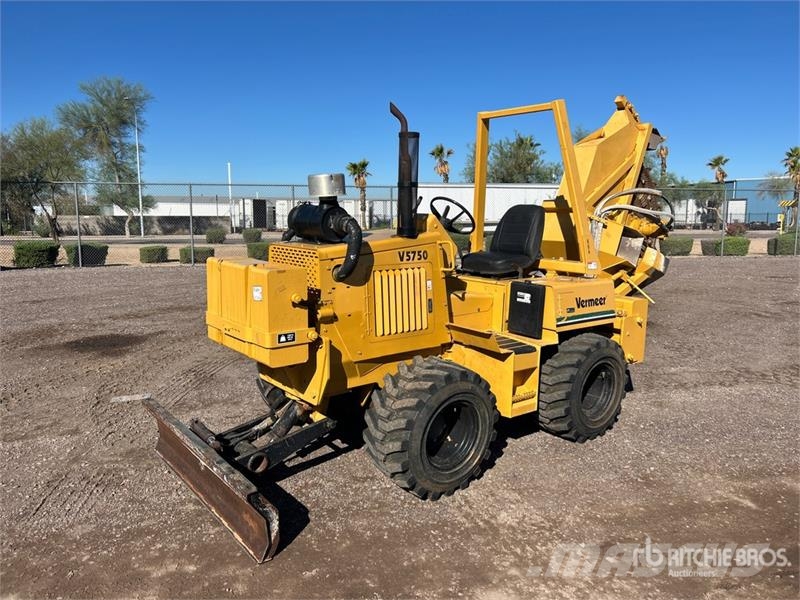 Vermeer V5750 ماكينات حفر خنادق