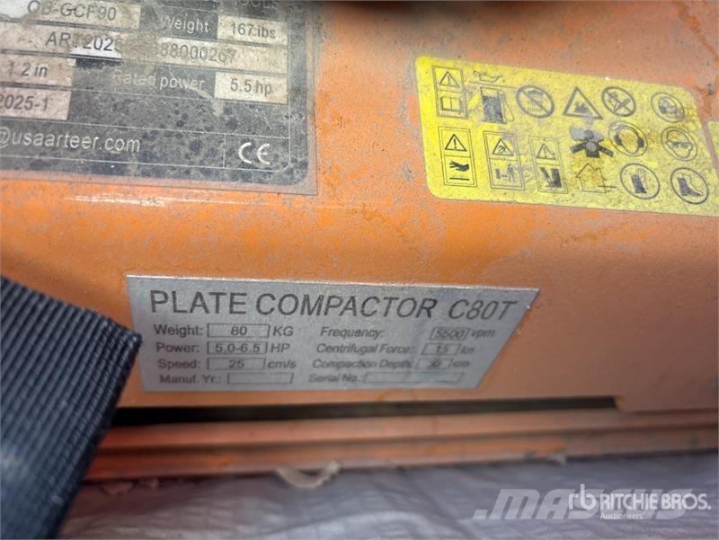 Vibratory Plate Compactor (Unused) 夯實機(夯土機)