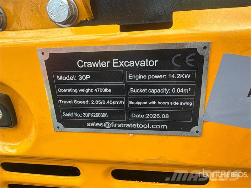 Vicsec VC30P Mini Excavator (Unused) Minibagger < 7t