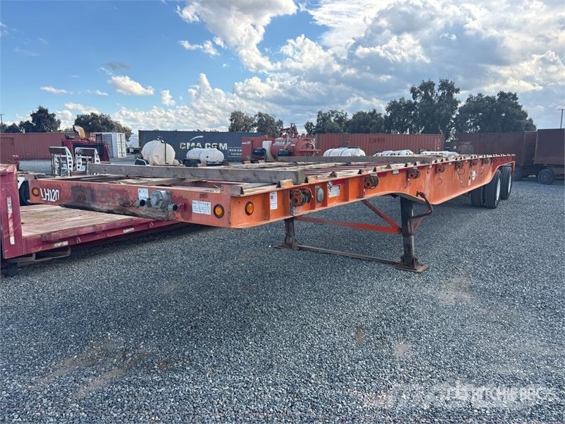Viking 47 ft T/A Spread Axle Flatbed Trailer 플랫베드/드롭사이드 트레일러