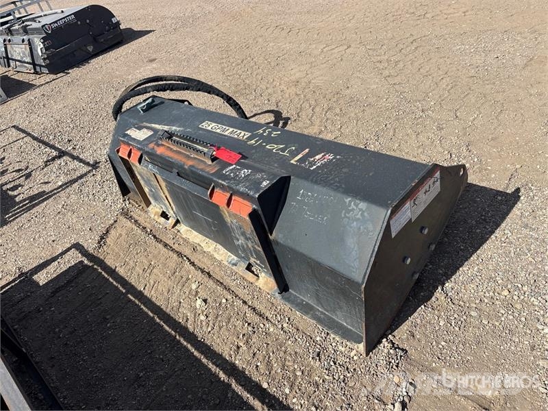 Virnig TLR72 76 in Skid Steer Tiller Power harrows and rototillers