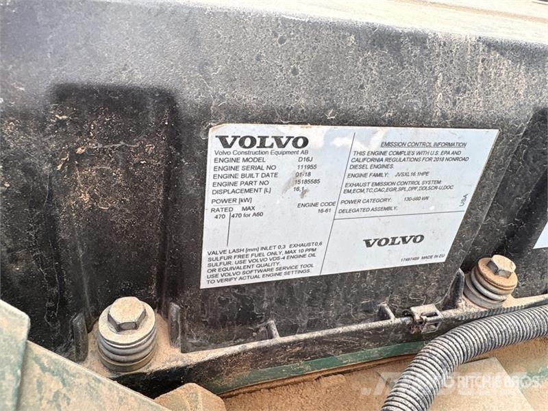 Volvo A60H Articulated Dump Truck Artikulētie pašizgāzēji
