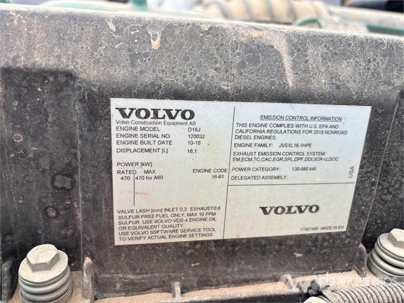 Volvo A60H Articulated Dump Truck Liigendraamiga pinnaseveokid