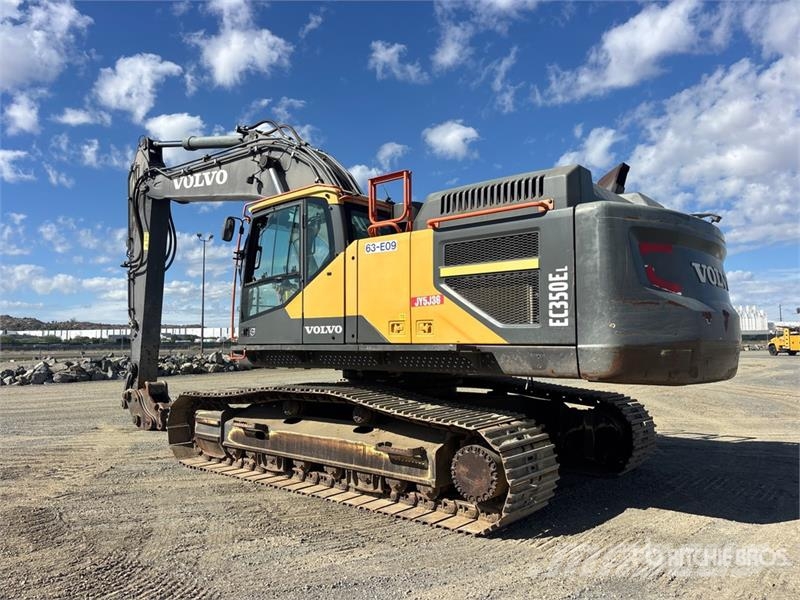 Volvo EC350EL Tracked Excavator Escavadeiras de esteiras