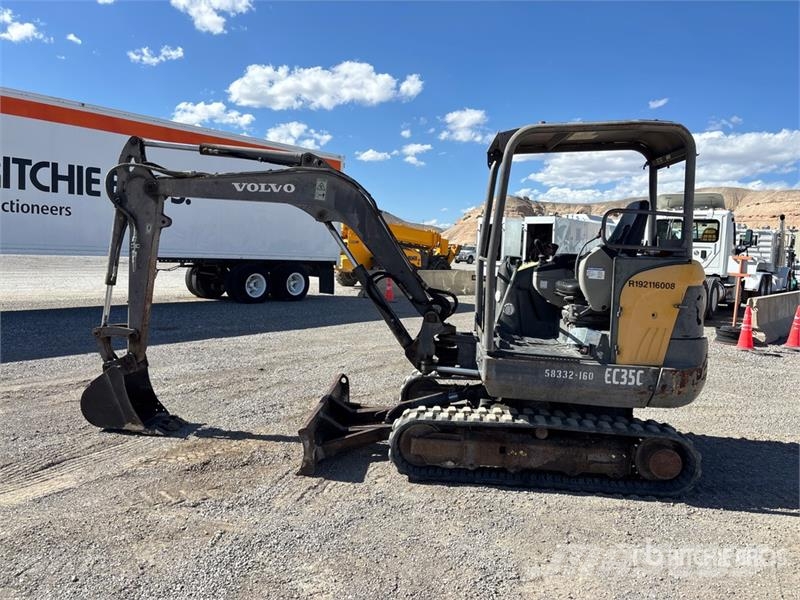 Volvo EC35C Mini bagri <7t