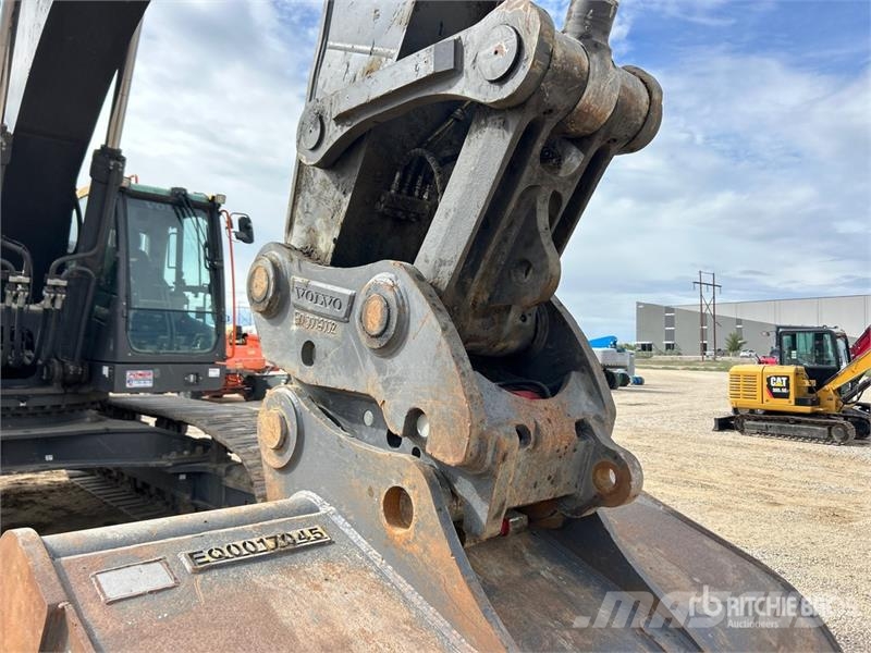Volvo EC550EL Tracked Excavator Bagri goseničarji
