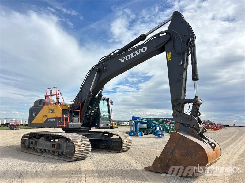 Volvo EC550EL Tracked Excavator Bagri goseničarji