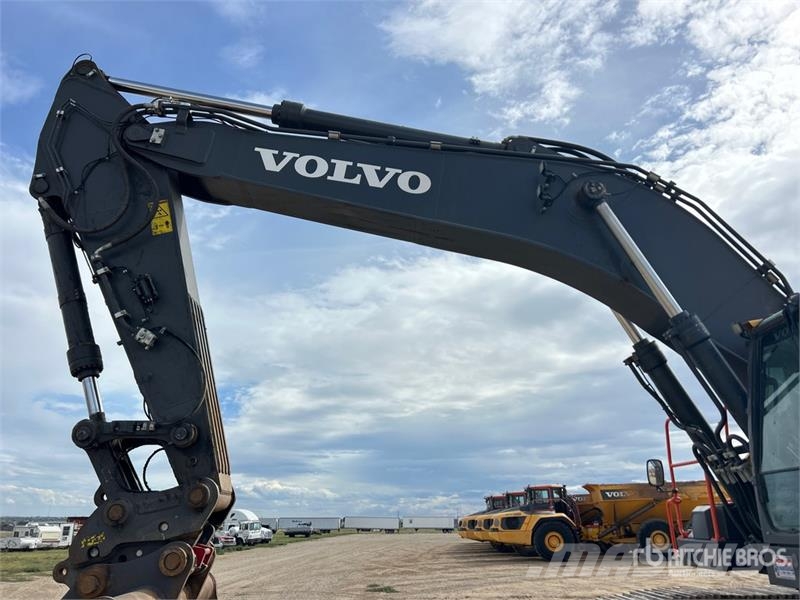 Volvo EC550EL Tracked Excavator Bagri goseničarji