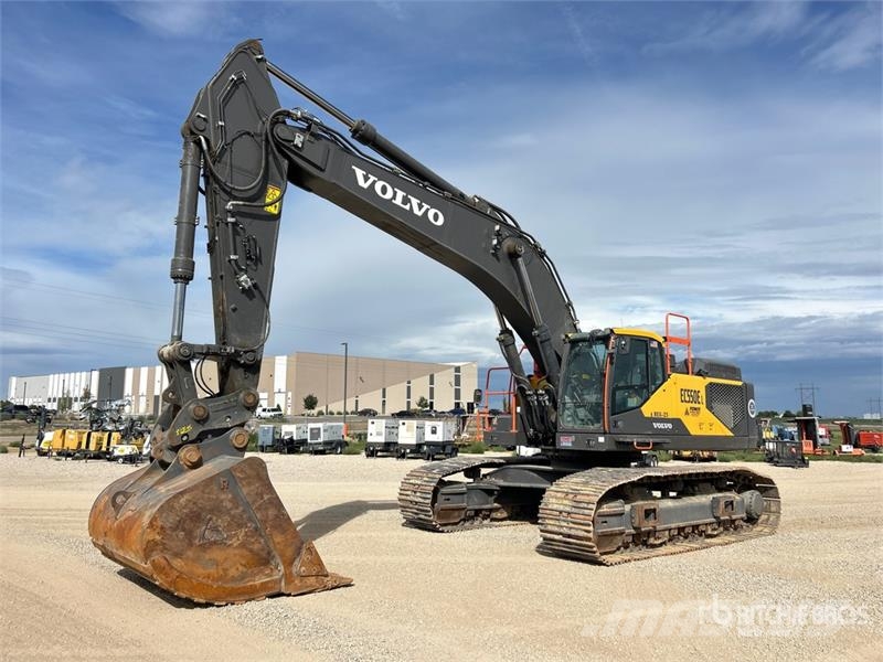 Volvo EC550EL Tracked Excavator Bagri goseničarji