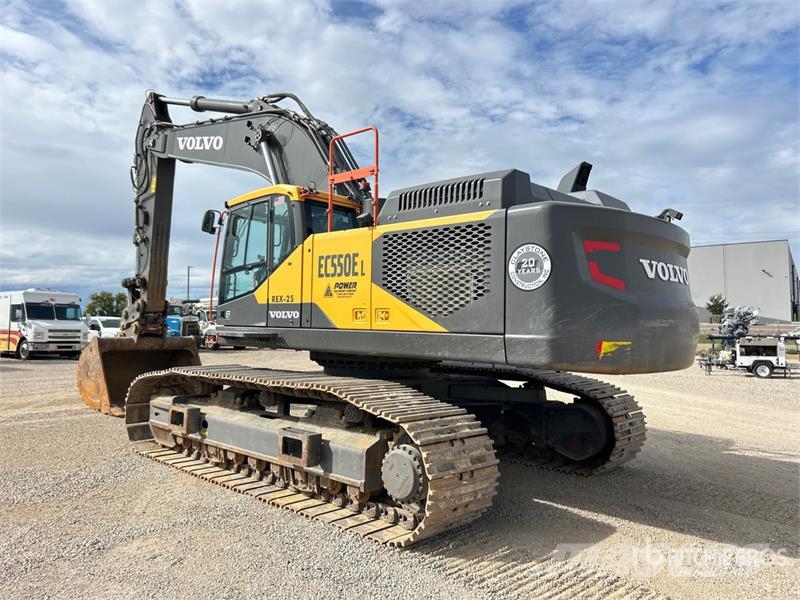 Volvo EC550EL Tracked Excavator Bagri goseničarji