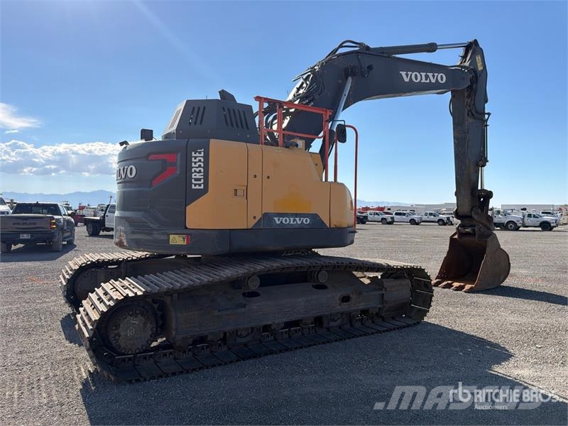 Volvo ECR355EL Tracked Excavator حفارات زحافة