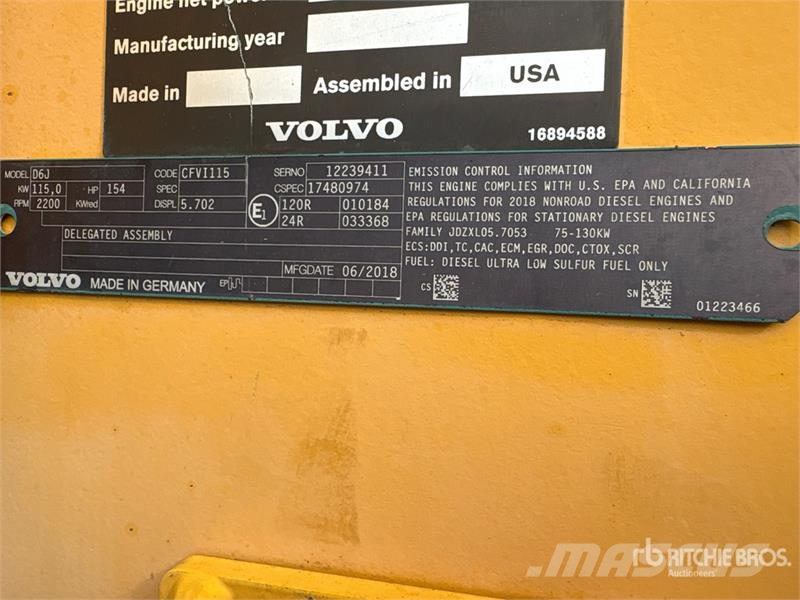 Volvo L70H Wheel Loader ホイールローダー・タイヤショベル