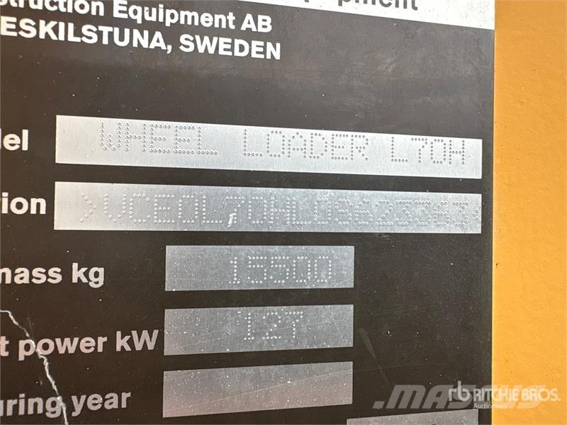 Volvo L70H Wheel Loader ホイールローダー・タイヤショベル