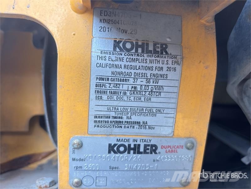 Volvo MC95C Skid Steer Loader Mini Pale Gommate