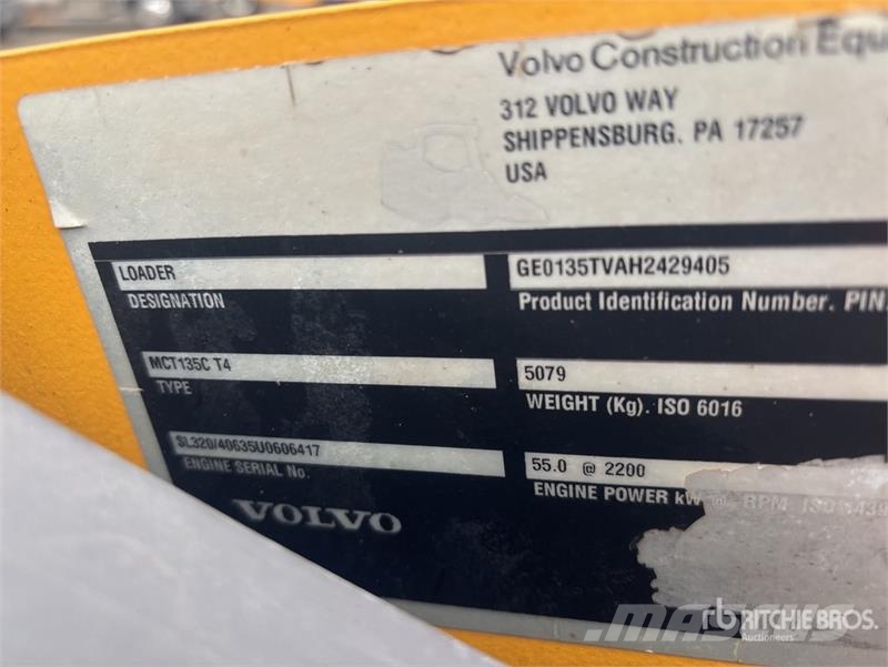 Volvo MCT135C Kompaktrakodók