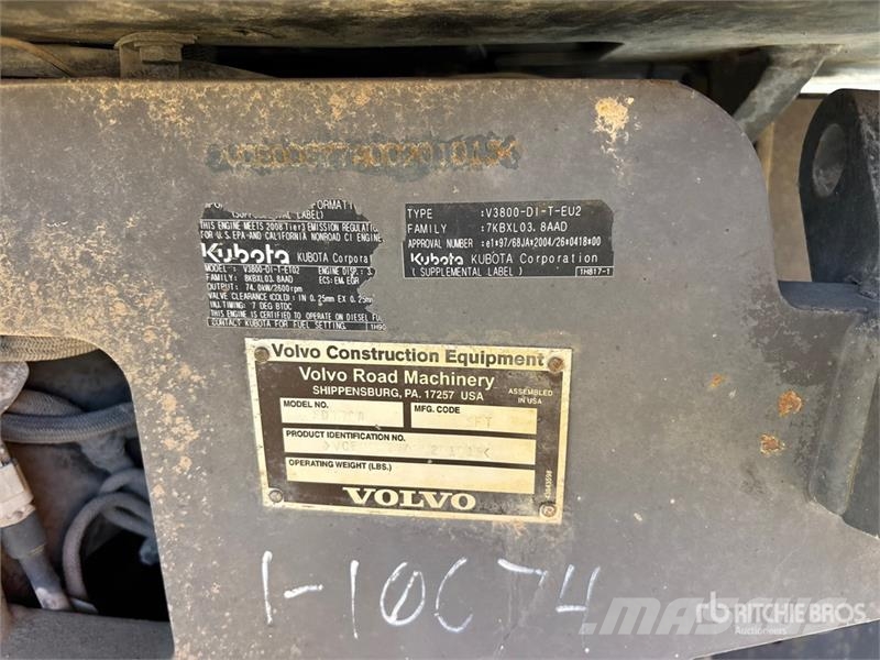 Volvo SD77DA Smooth Drum Compactor (Inoperable) Valjci sa jednim bubnjem