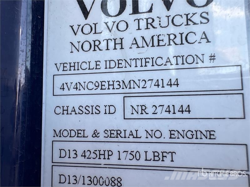 Volvo VNL760 وحدات الجر