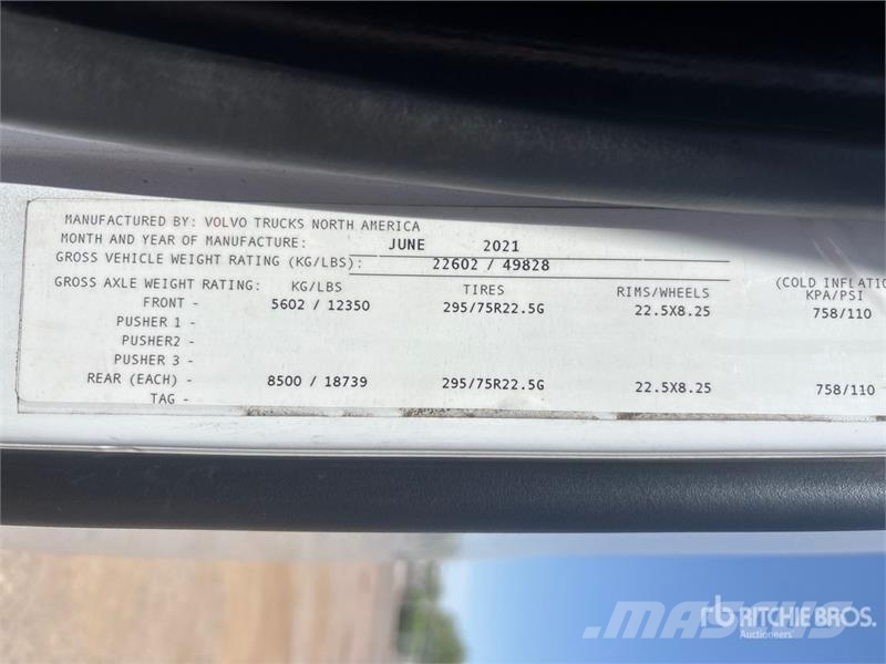 Volvo VNL760 Nyergesvontatók