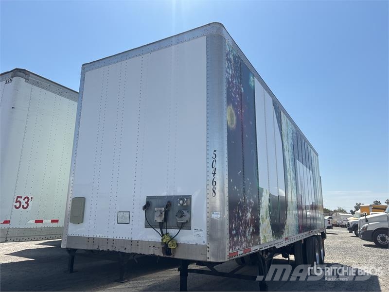 Wabash 32 ft x 102 in T/A Van Trailer Anhänger-Kastenaufbau