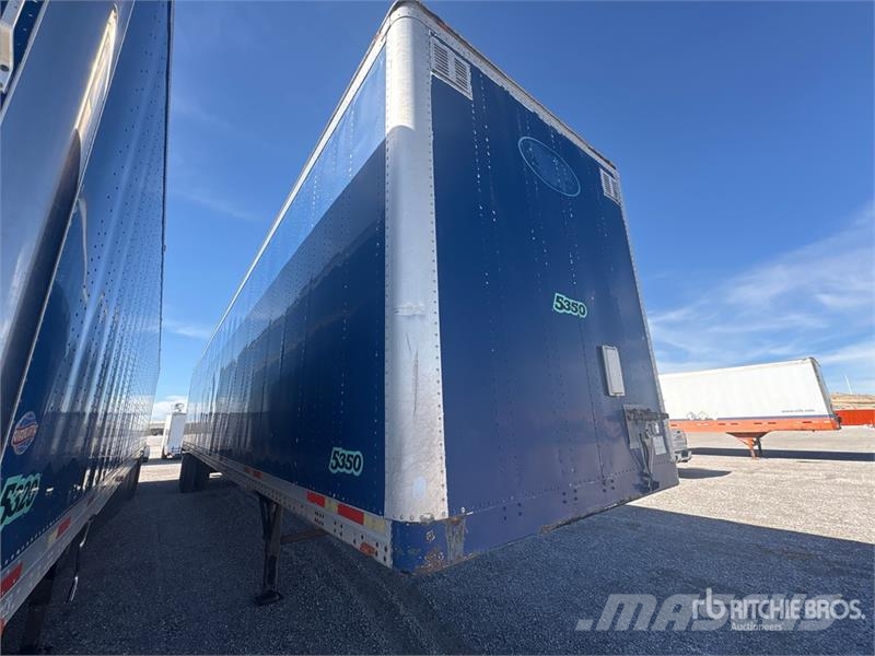 Wabash 53 ft T/A Van Trailer Ρυμούλκες κλούβα