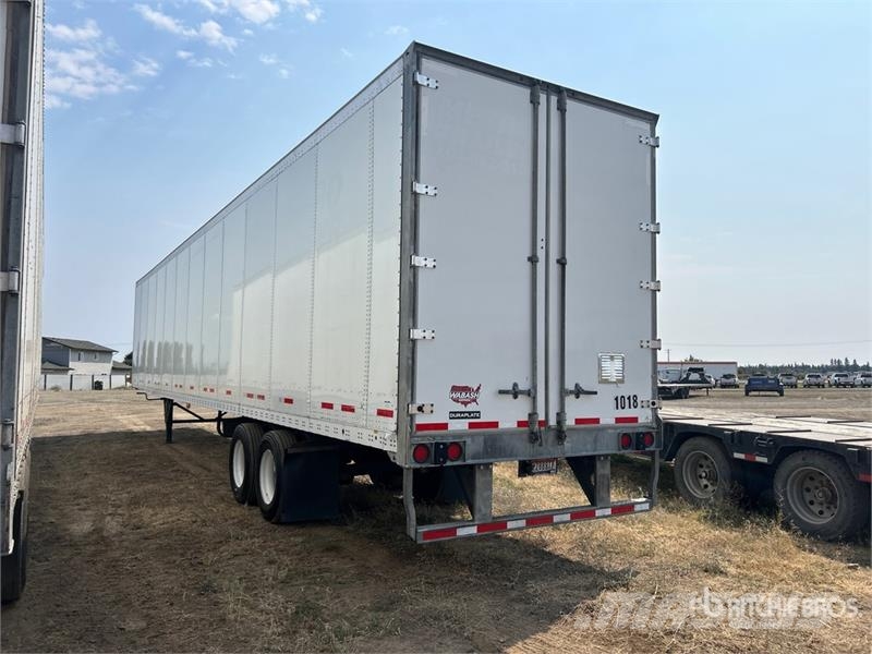 Wabash 53 ft T/A Van Trailer Furgons