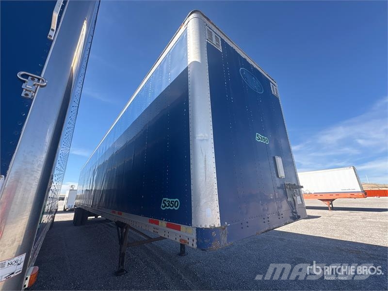 Wabash 53 ft T/A Van Trailer Ρυμούλκες κλούβα