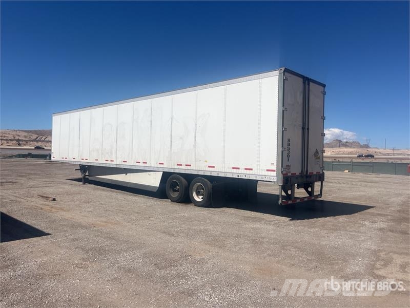 Wabash 53 ft x 102 in T/A Van Trailer Fast kasse
