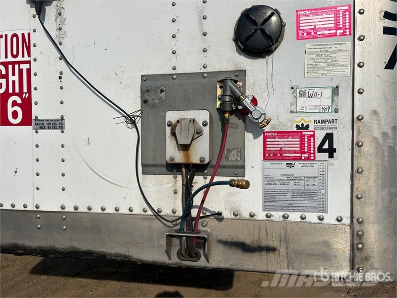 Wabash 53 ft x 102 in T/A Van Trailer 箱體拖車