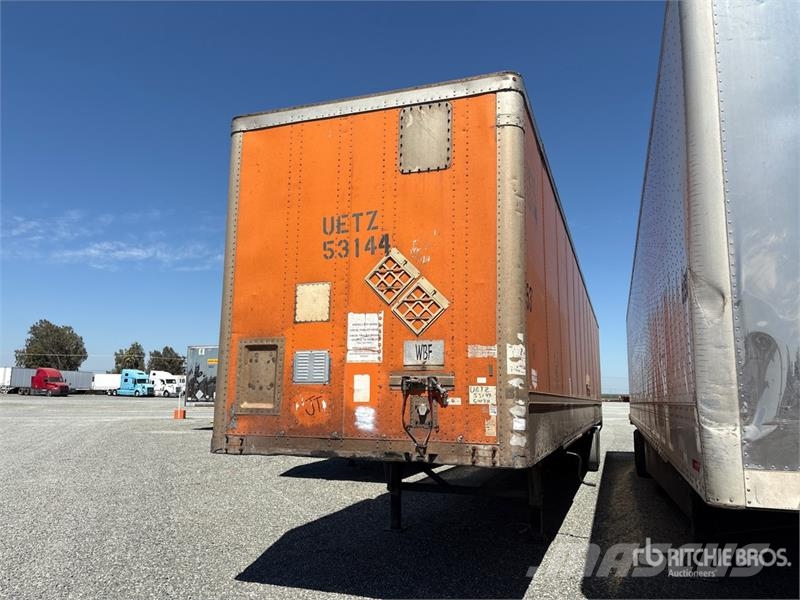 Wabash 53 ft x 102 in T/A Van Trailer Причепи-фургони