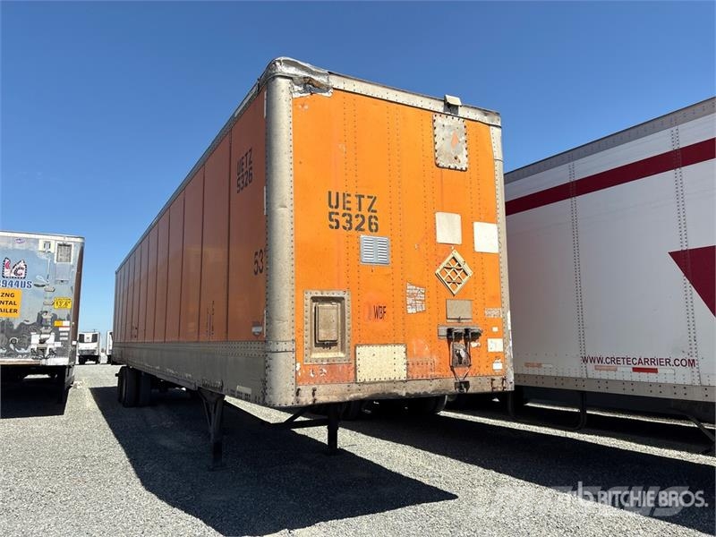 Wabash 53 ft x 102 in T/A Van Trailer Причепи-фургони