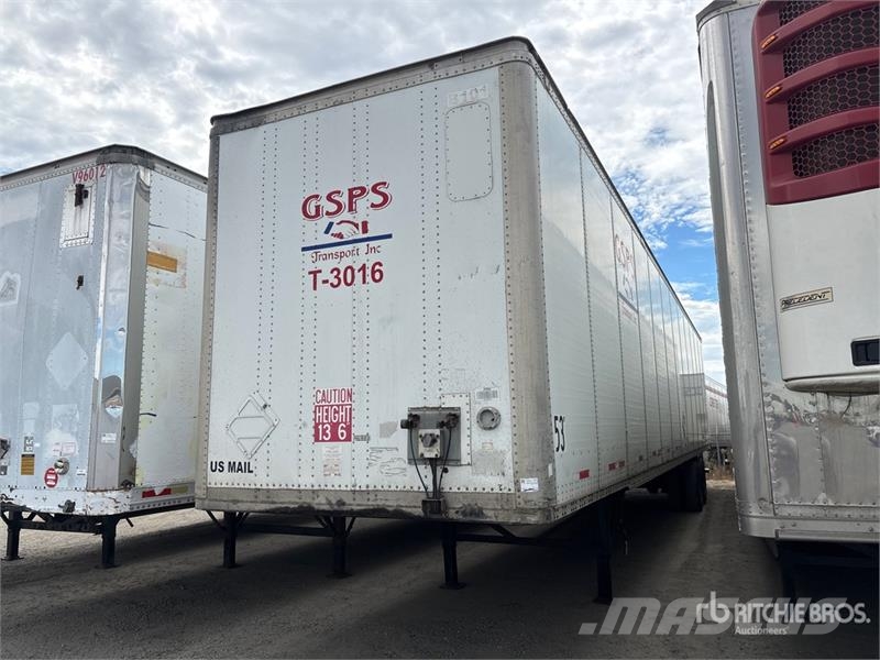 Wabash 53 ft x 102 in T/A Van Trailer Box Trailers