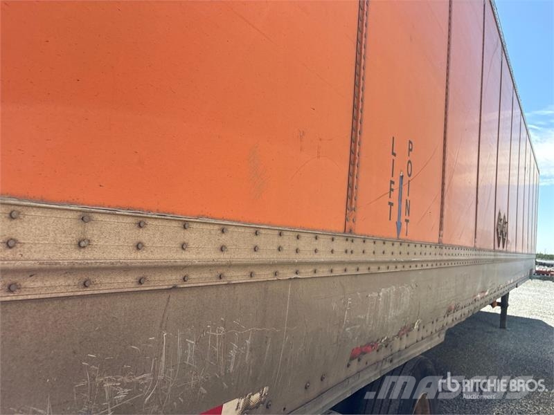 Wabash 53 ft x 102 in T/A Van Trailer Причепи-фургони