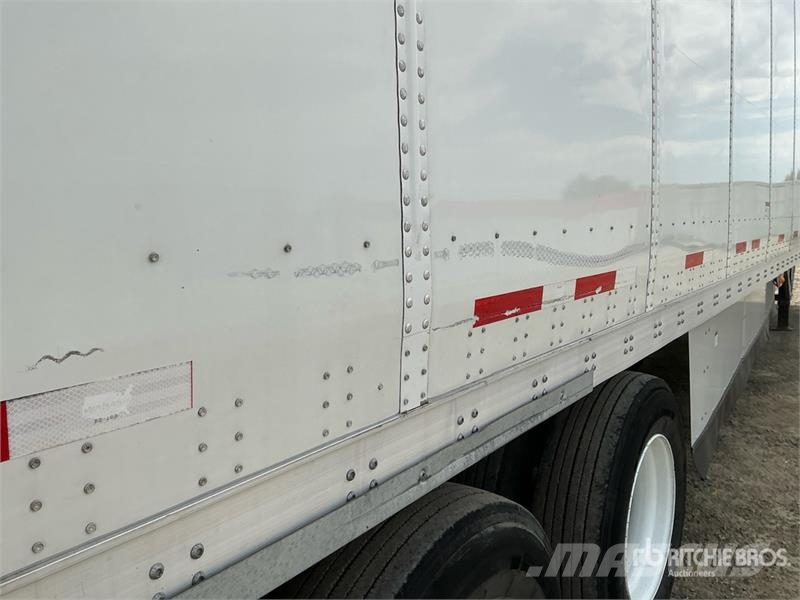 Wabash 53 ft x 102 in T/A Van Trailer Gesloten opbouw trailers