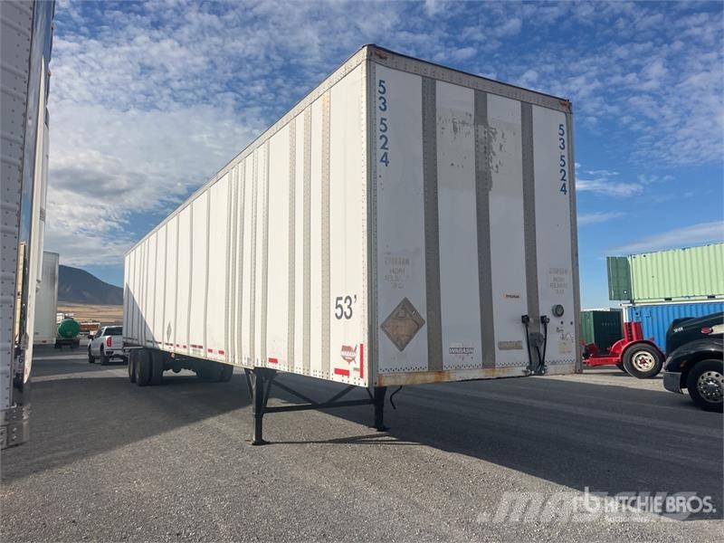 Wabash 53 ft x 102 in T/A Van Trailer 厢式拖车