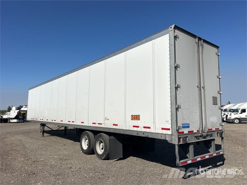Wabash 53 ft x 102 in T/A Van Trailer Van Body Trailers