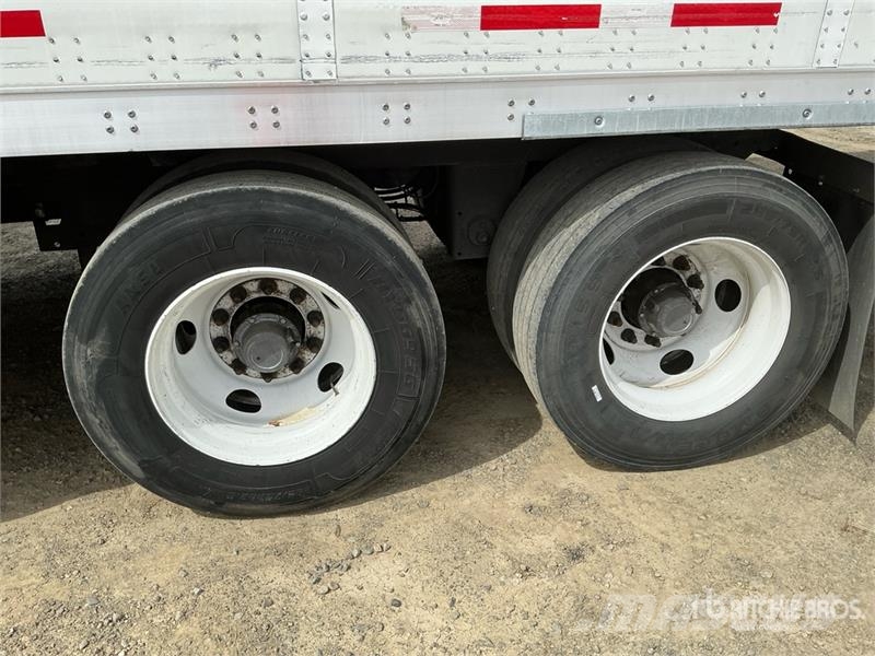 Wabash 53 ft x 102 in T/A Van Trailer Gesloten opbouw trailers