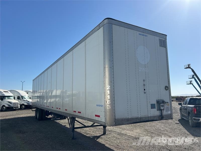 Wabash 53 ft x 102 in T/A Van Trailer Van Body Trailers