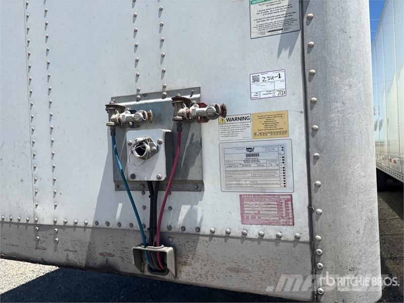Wabash 53 ft x 102 in T/A Van Trailer Van Body Trailers