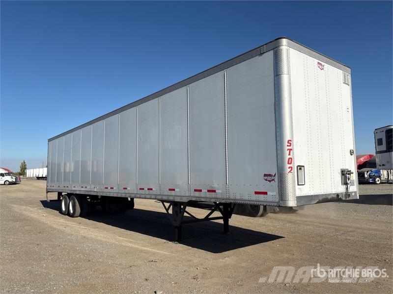 Wabash 53 ft x 102 in T/A Van Trailer Причепи-фургони