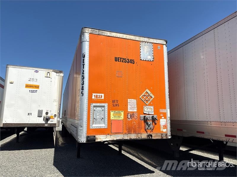 Wabash 53 ft x 102 in T/A Van Trailer Причепи-фургони