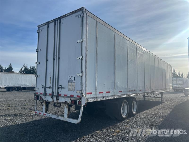 Wabash 53 ft x 102 in T/A Van Trailer Furgons