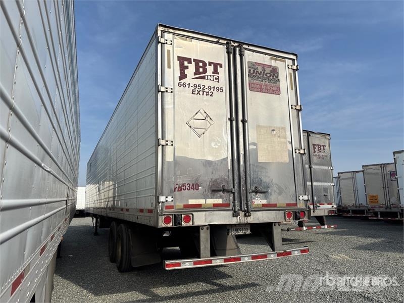 Wabash 53 ft x 102 in T/A Refrigerated Trailer Piekabes ar temperatūras kontroli