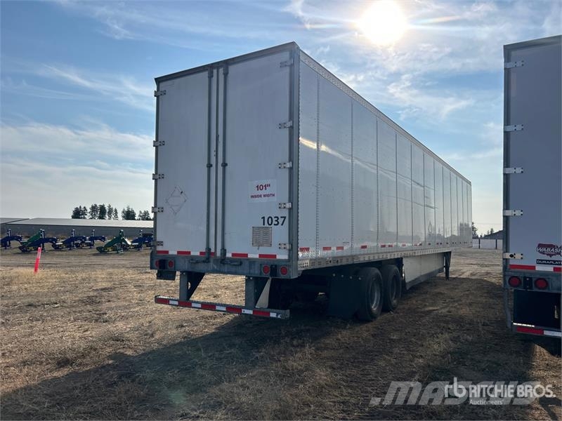 Wabash 53 ft x 102 in T/A Van Trailer 箱體拖車