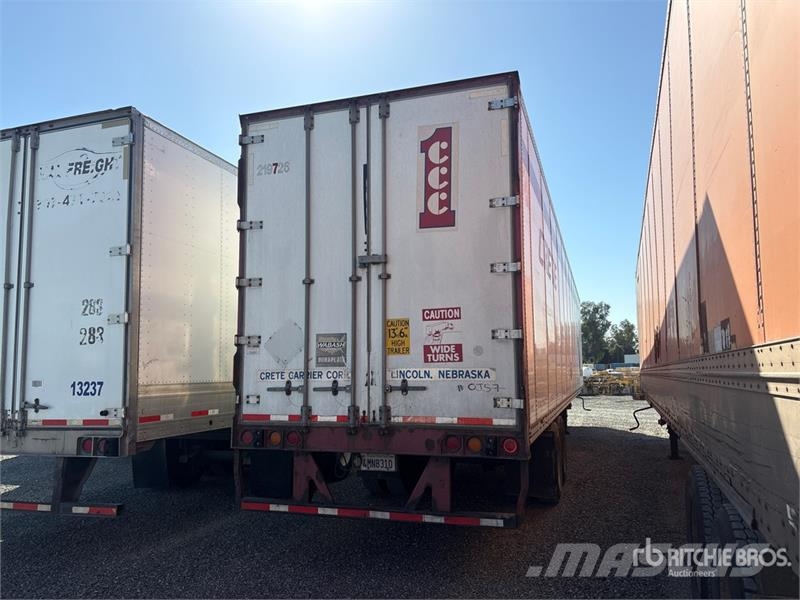 Wabash 53 ft x 102 in T/A Van Trailer Причепи-фургони