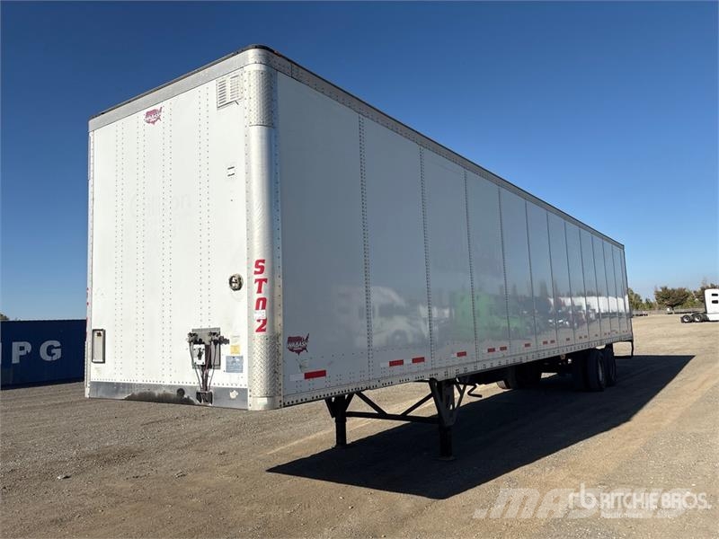 Wabash 53 ft x 102 in T/A Van Trailer Причепи-фургони
