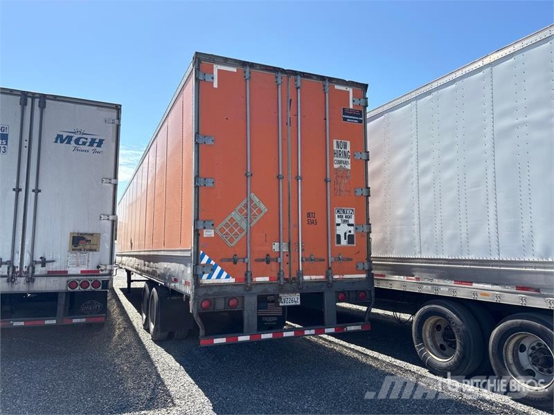Wabash 53 ft x 102 in T/A Van Trailer Причепи-фургони