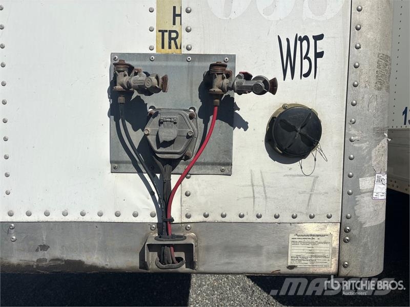 Wabash 53 ft x 102 in T/A Van Trailer Причепи-фургони