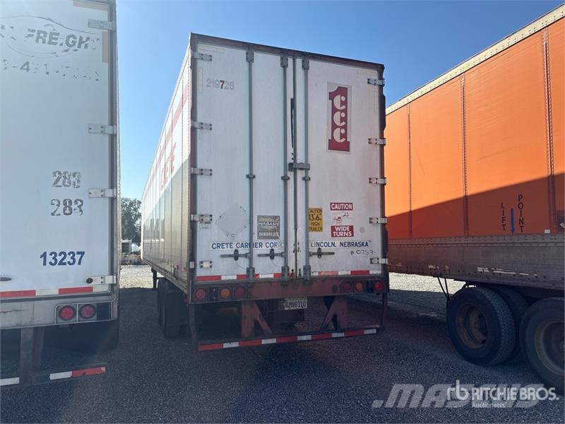 Wabash 53 ft x 102 in T/A Van Trailer Причепи-фургони