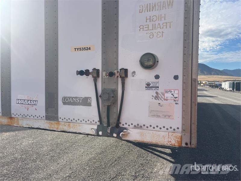 Wabash 53 ft x 102 in T/A Van Trailer 厢式拖车