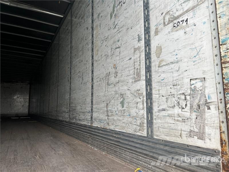 Wabash 53 ft x 102 in T/A Van Trailer Dengtos priekabos